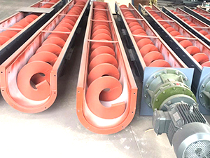 無軸螺旋(xuán)生產車間